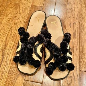 Joie Paden Pom Pom Sandals